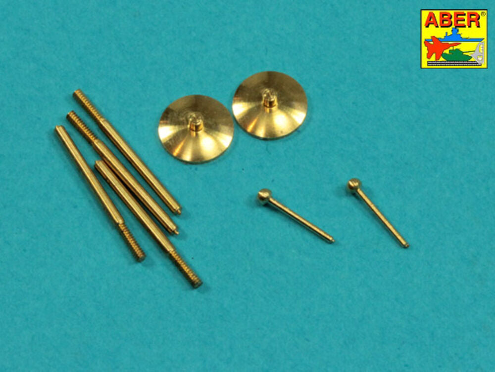 Some usefull turned parts to Tiger I for early versions