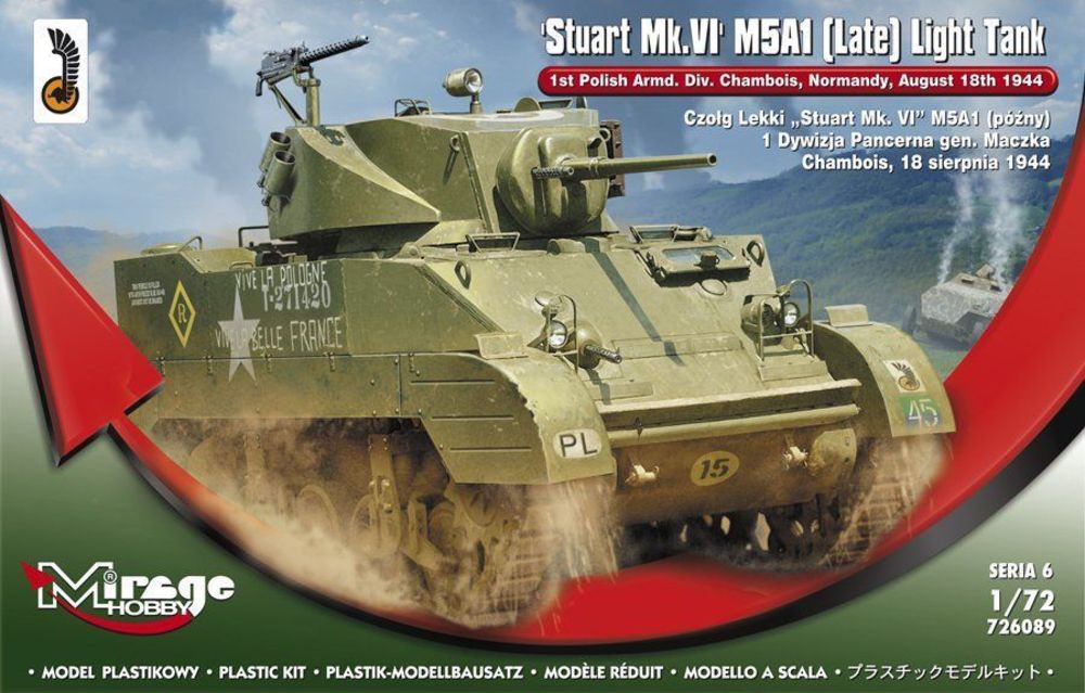 Stuart MK.VI M5A1 (Late) Light Tank