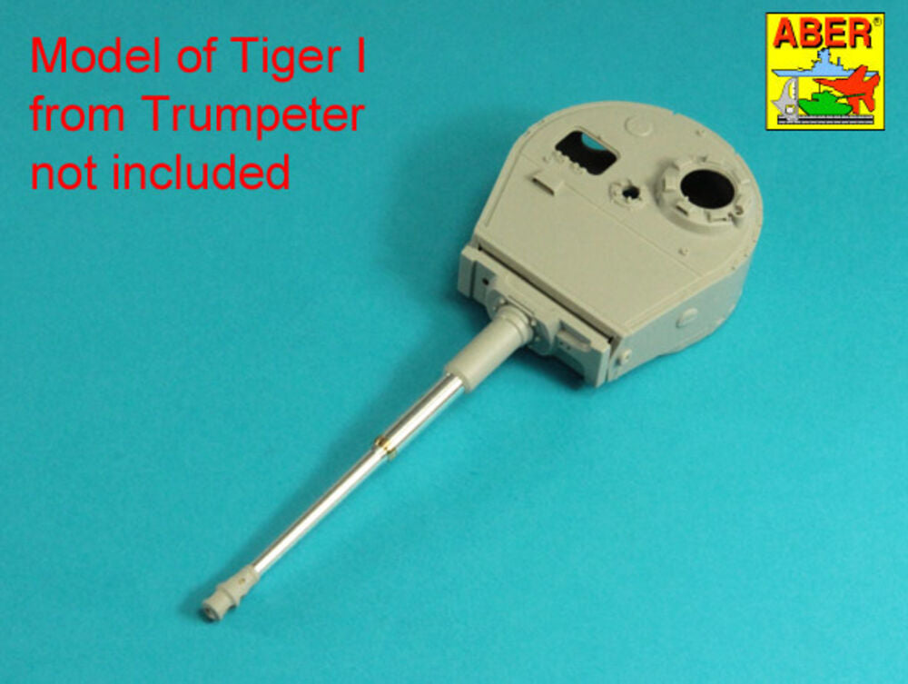 Tiger (, Ausf.E 88mm Barrel without muzzle brake