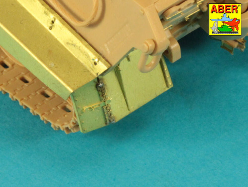 Jagdtiger ���Front & Rear Fenders -(Tamiya)