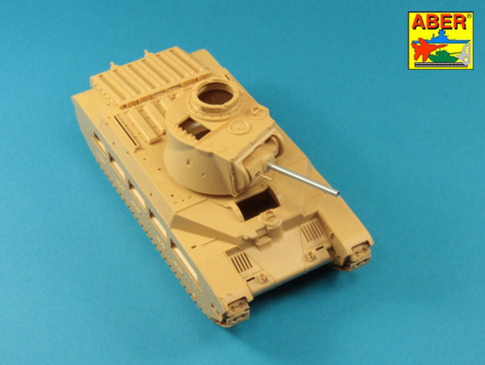 Barrel ROQF Mk.I 76,2mm for Matilda Mk.IIICS with Besa MG barrel