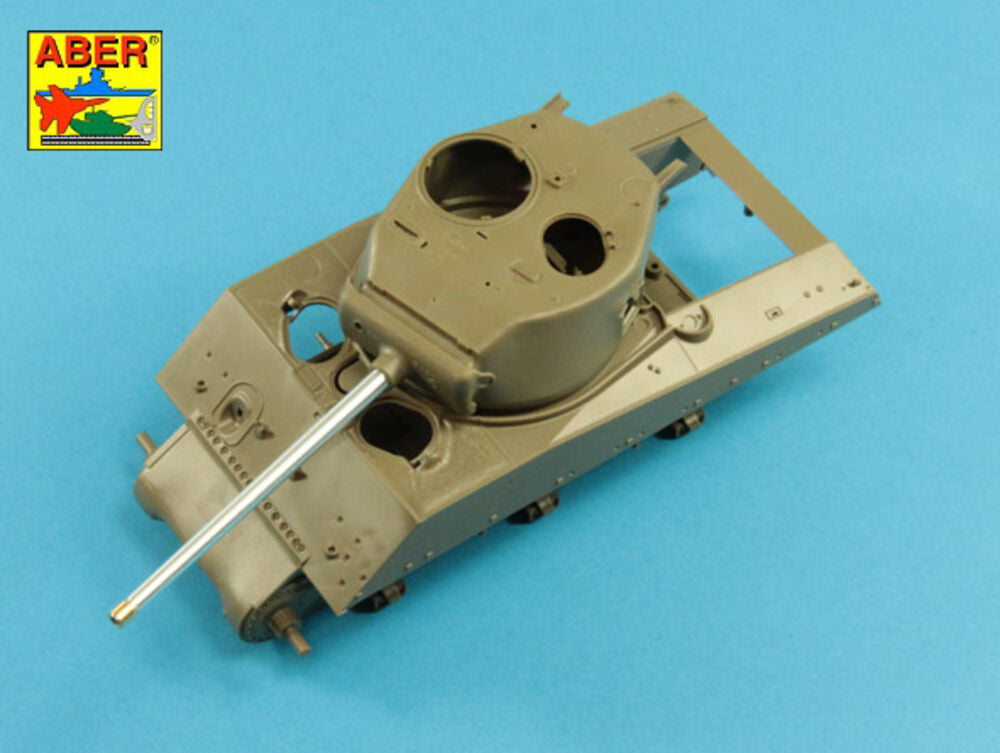 76 mm barrel with protector for Sherman M4