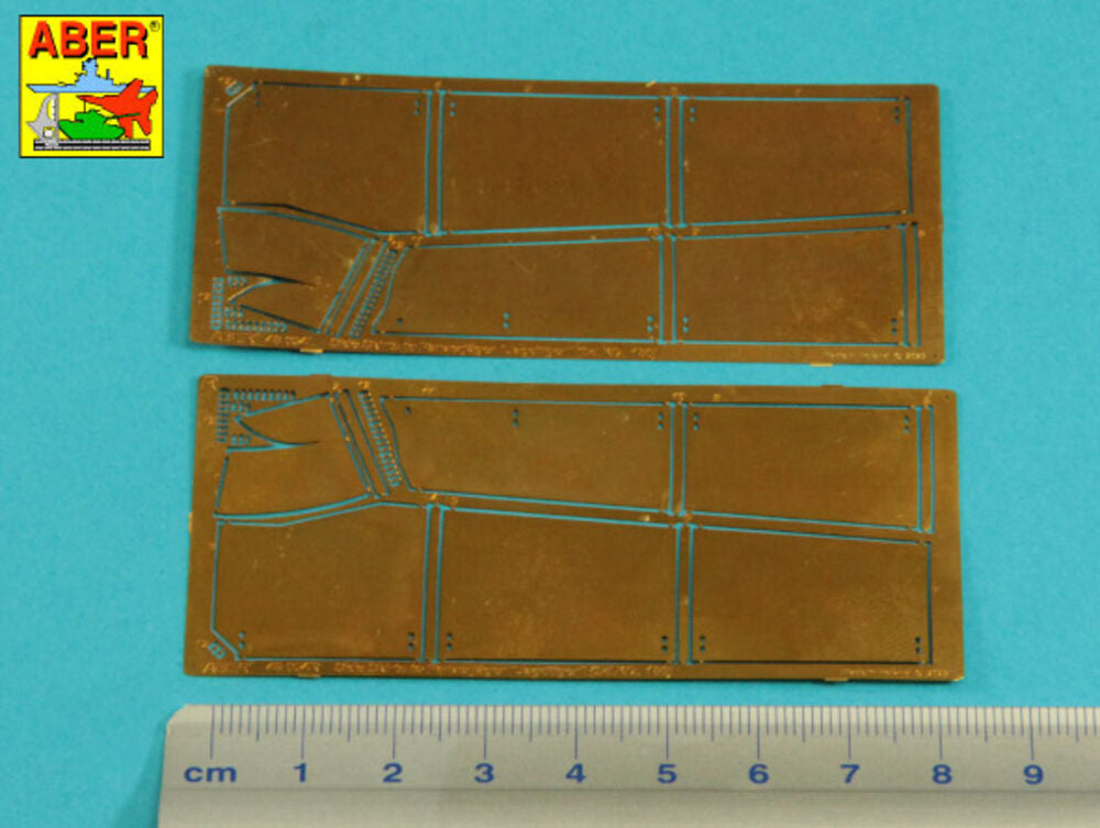 Jagdtiger ���Side Skirts -(Tamiya)