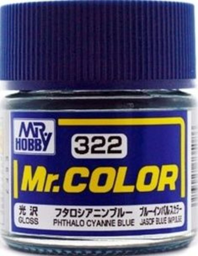 Mr Hobby -Gunze Mr. Color (10 ml) Phthalo Cyanne Blue