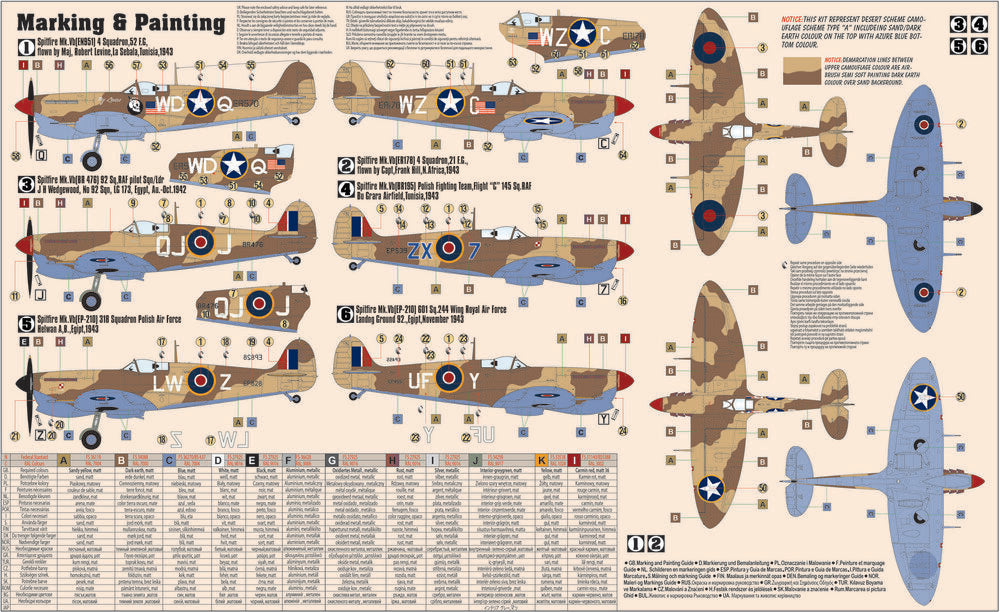 Spitfire Mk. Vb/ trop START SET