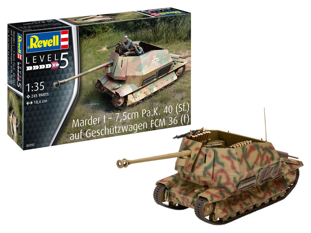Marder I 7,5cm Pa.K. 40 (Sf.) auf FCM 36(f)