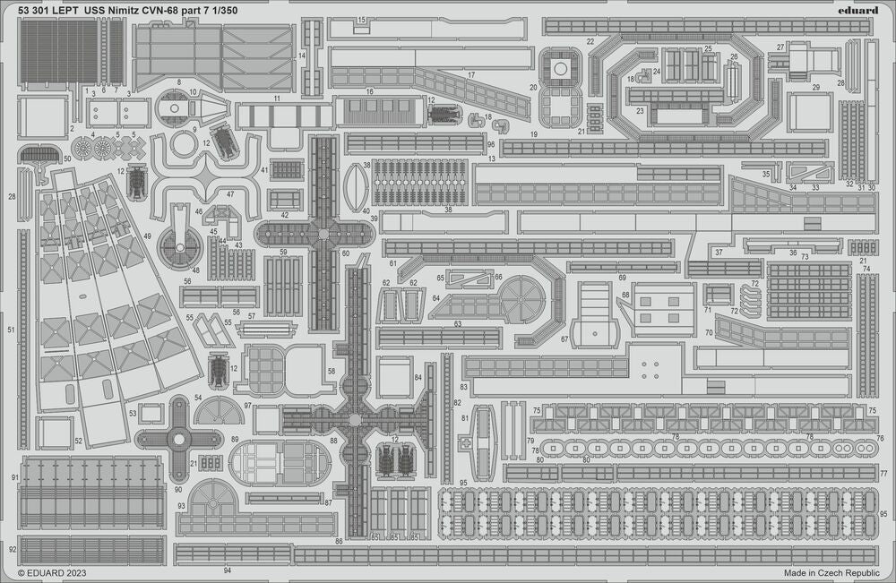 USS Nimitz CVN-68 part 7 1/350