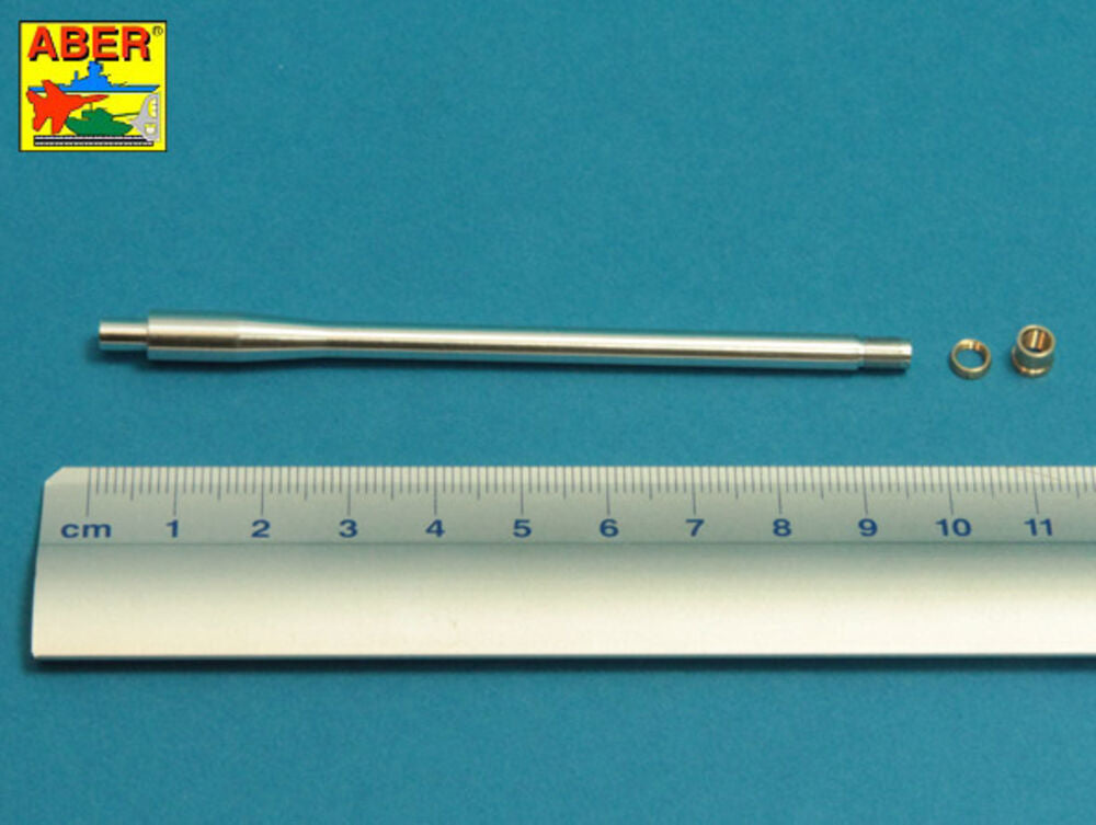 U.S 90 mm M3 barrel with thread protector for tank destroyer M36B1