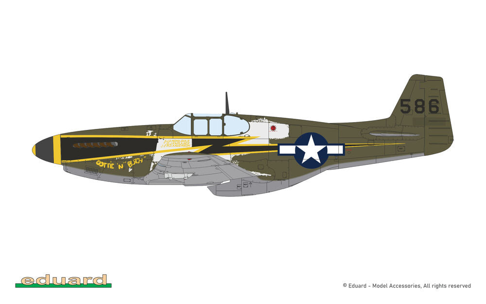 P-51B/C Mustang w/ dorsal fin EDUARD-PROFIPACK
