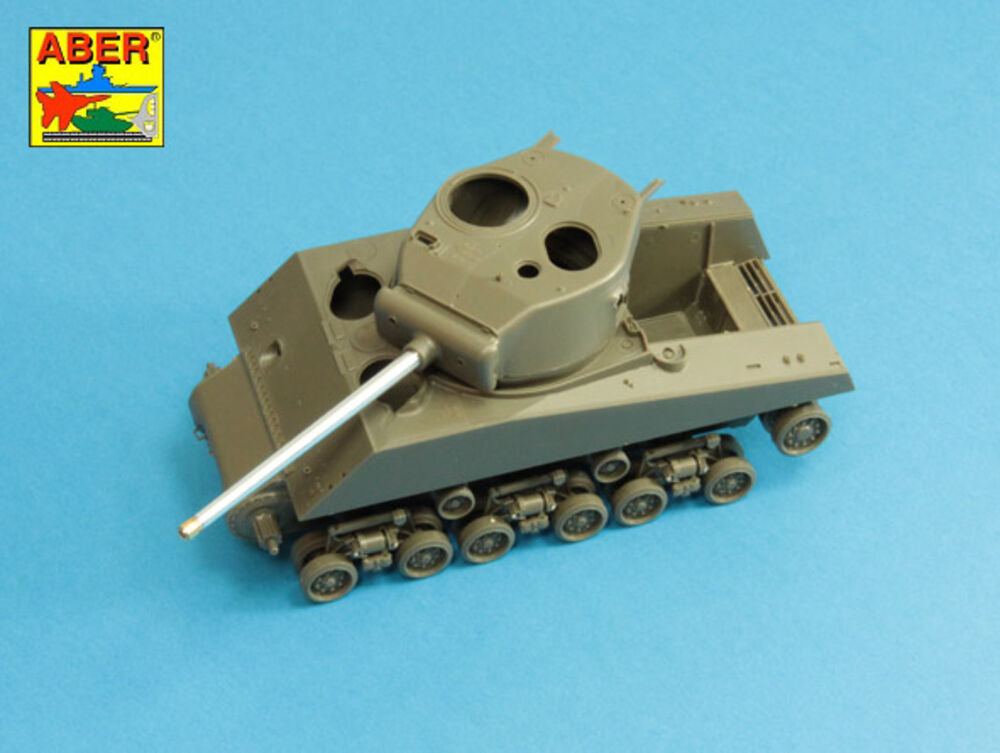 76 mm barrel with protector for Sherman M4
