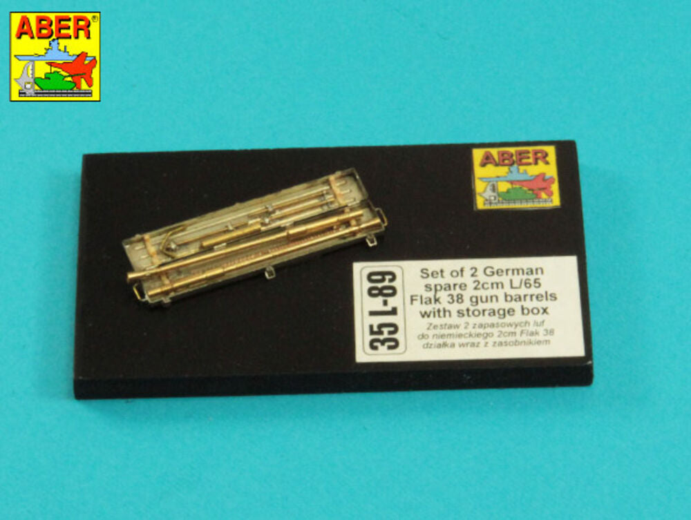 Flak 38 barrels with storage box