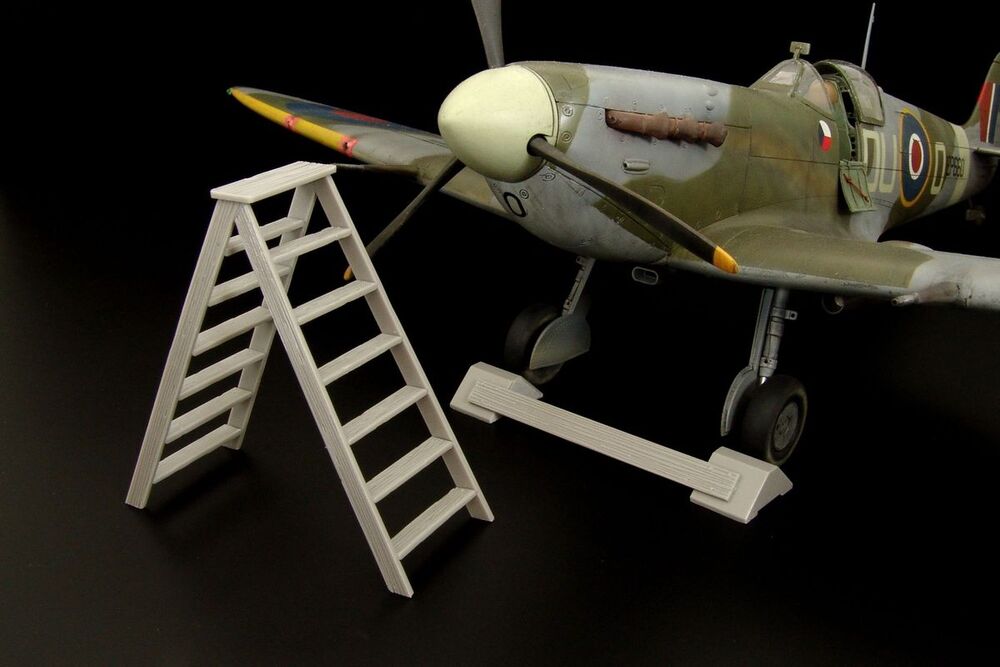 British wheel chock - ladder