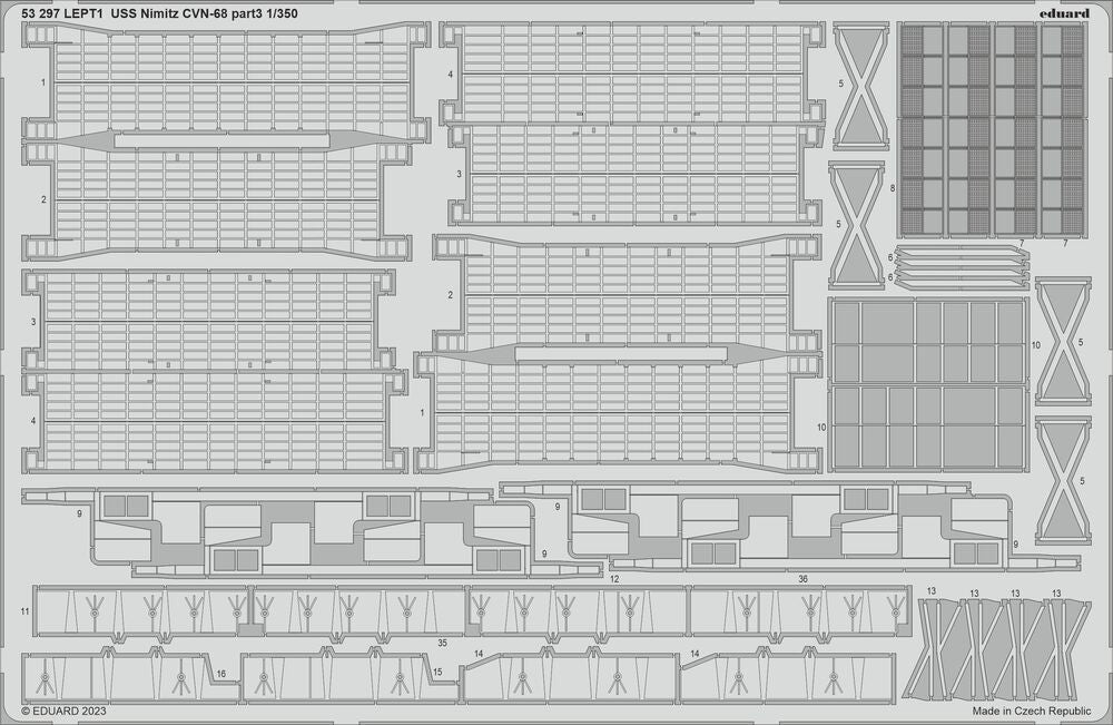 USS Nimitz CVN-68 PART I 1/350