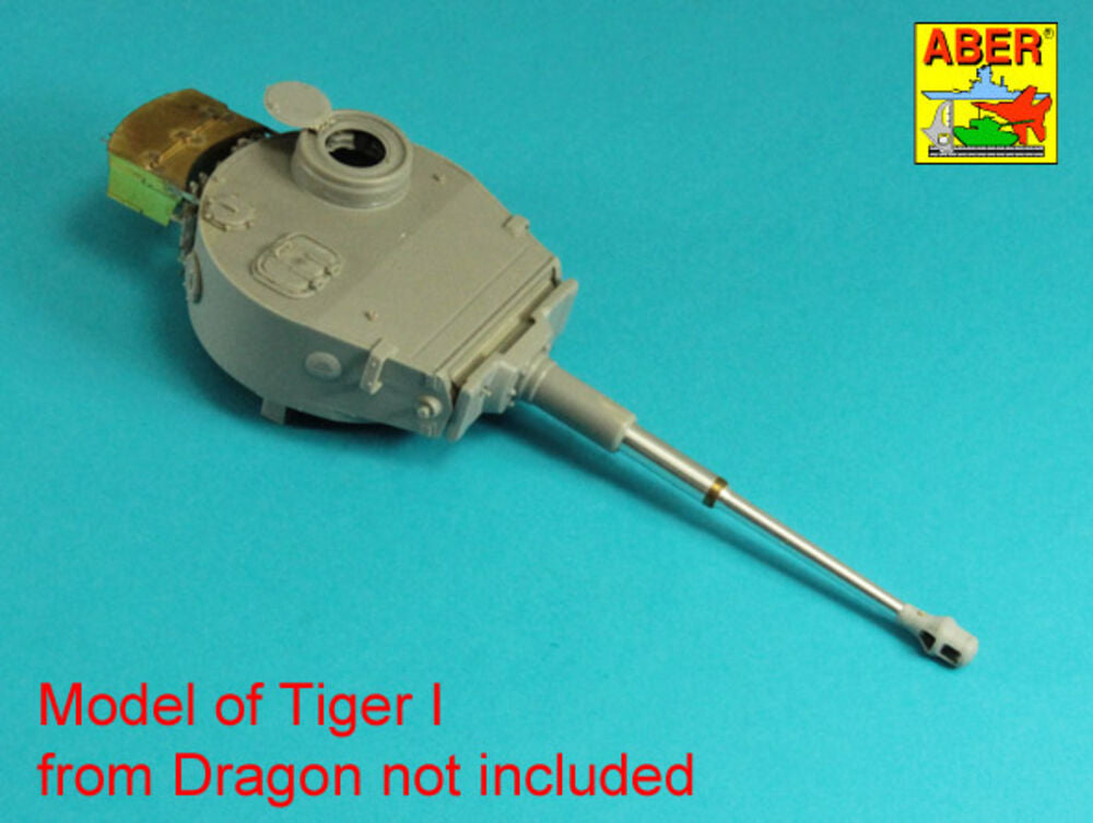Tiger (, Ausf.E 88mm Barrel without muzzle brake