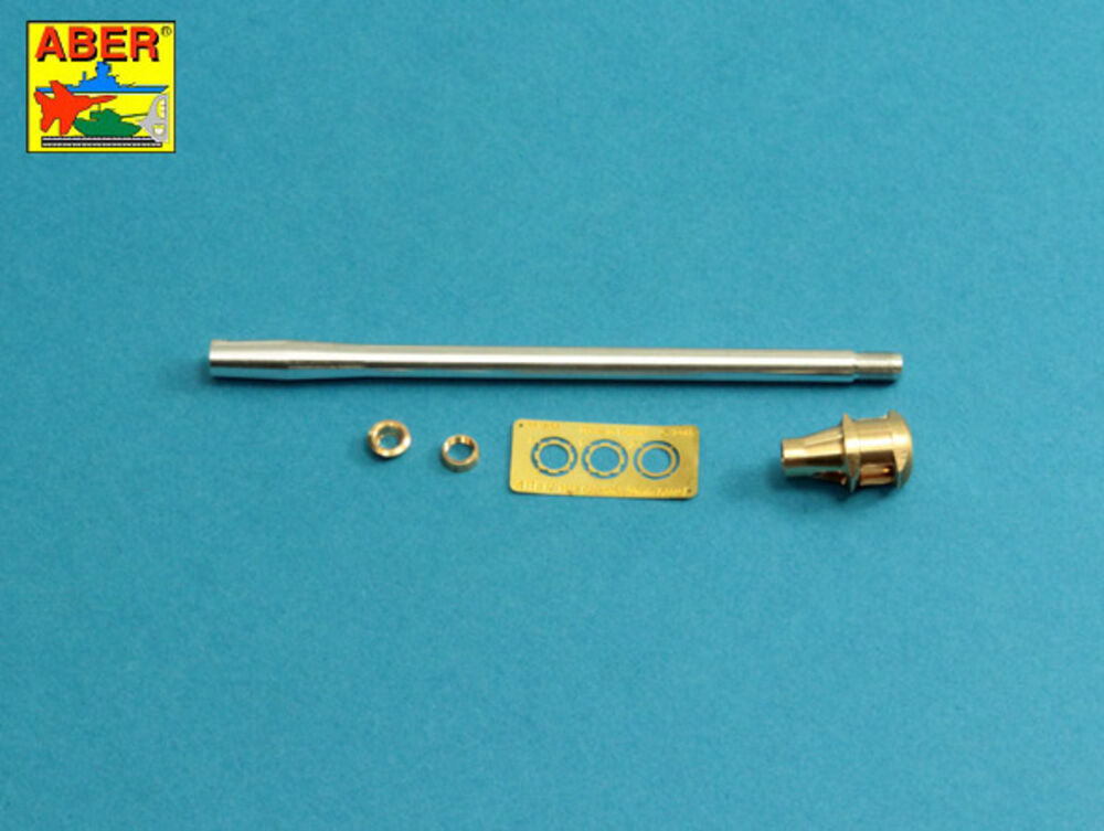 U.S 90 mm M3 barrel with muzzle brake for T26E3 , Pershing