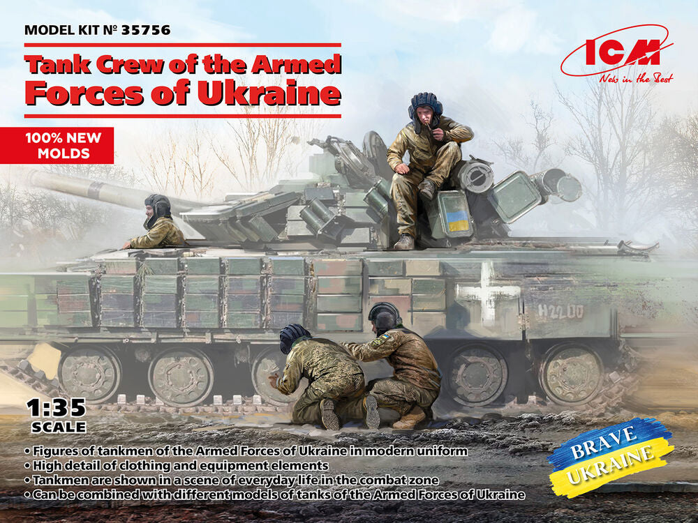 Tank Crew of the Armed Forces of Ukraine (100% new molds)