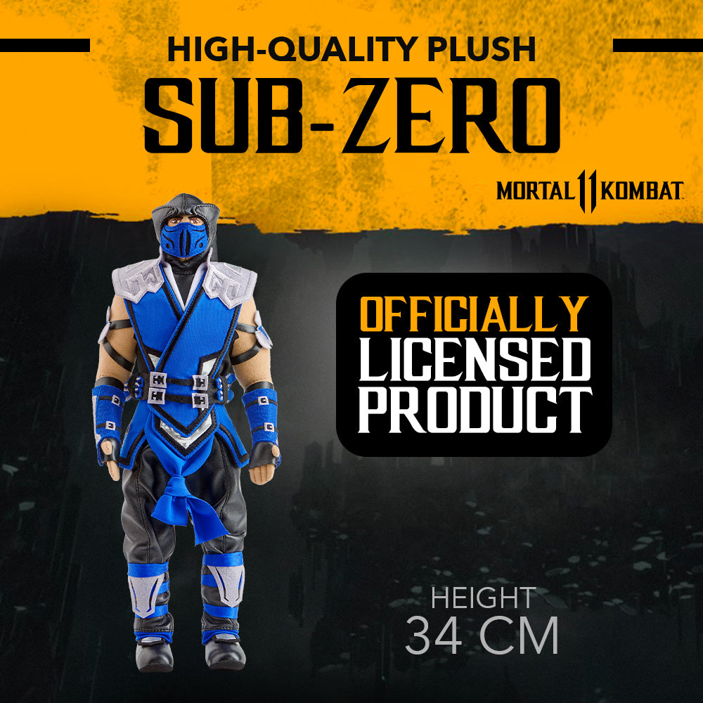 Collectible plush MORTAL KOMBAT Sub-Zero 44 cm
