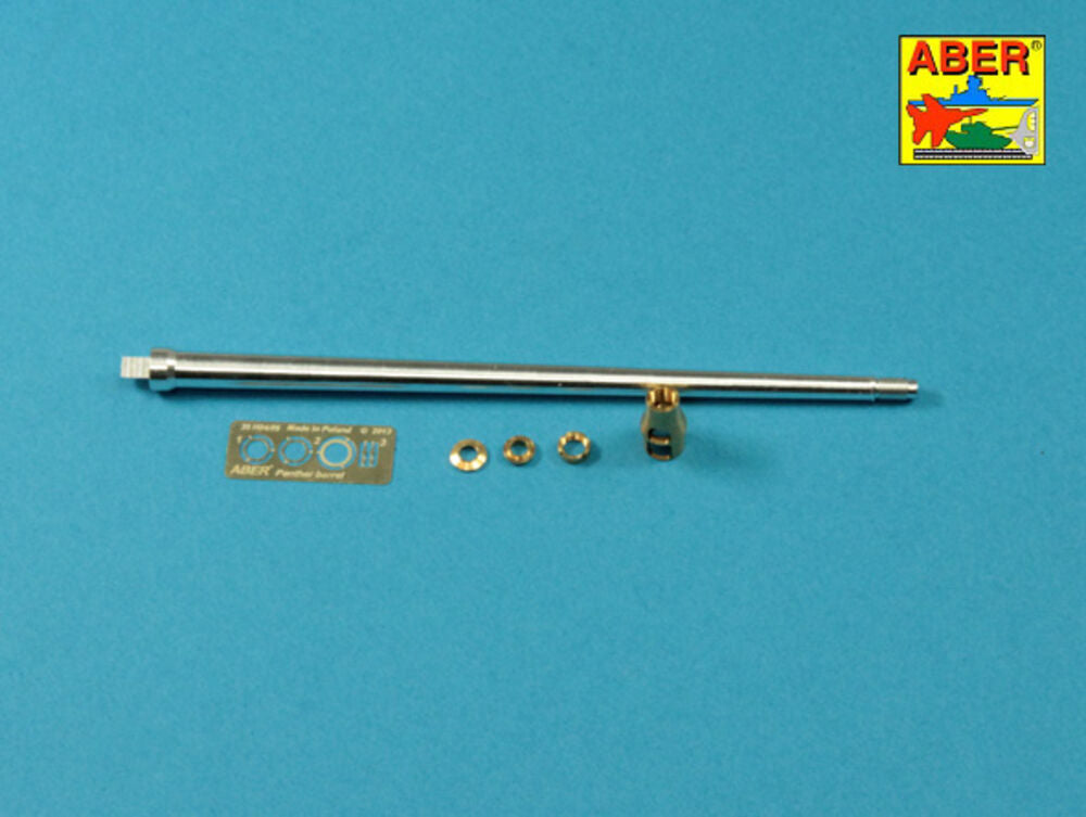 7,5 cm barrel with muzzle brake for Panther Ausf.A