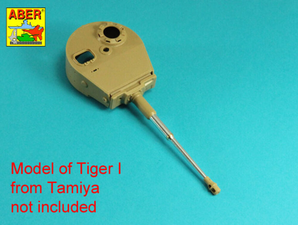 Tiger (, Ausf.E 88mm Barrel without muzzle brake