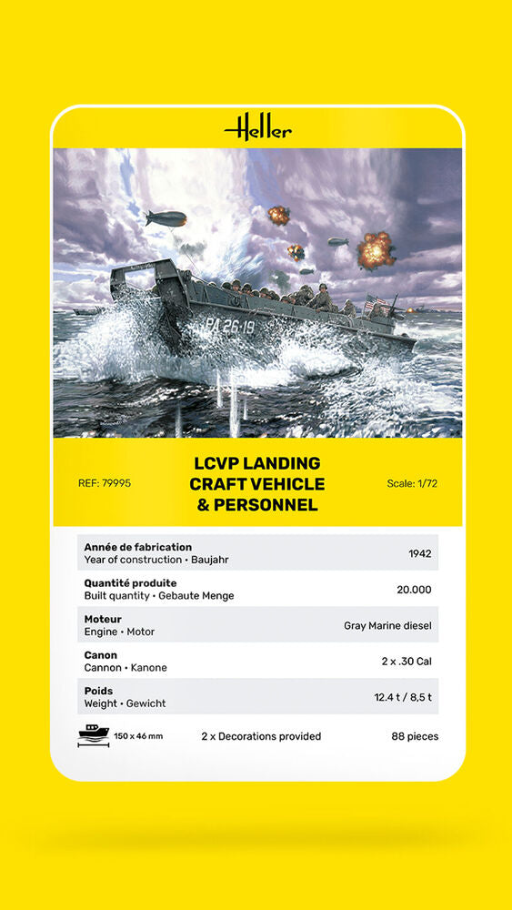LCVP Landing Craft Vehicle & Personnel