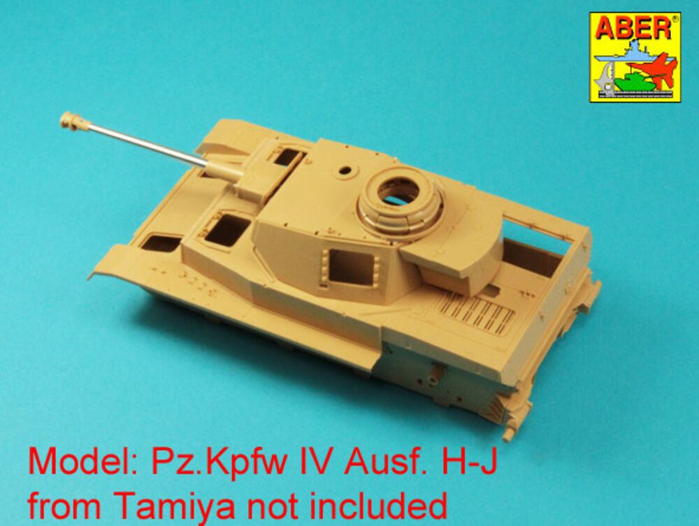 Barrel 75mm 40 L/48 for Pz IVG, H, J without muzzle brake (Tamiya)