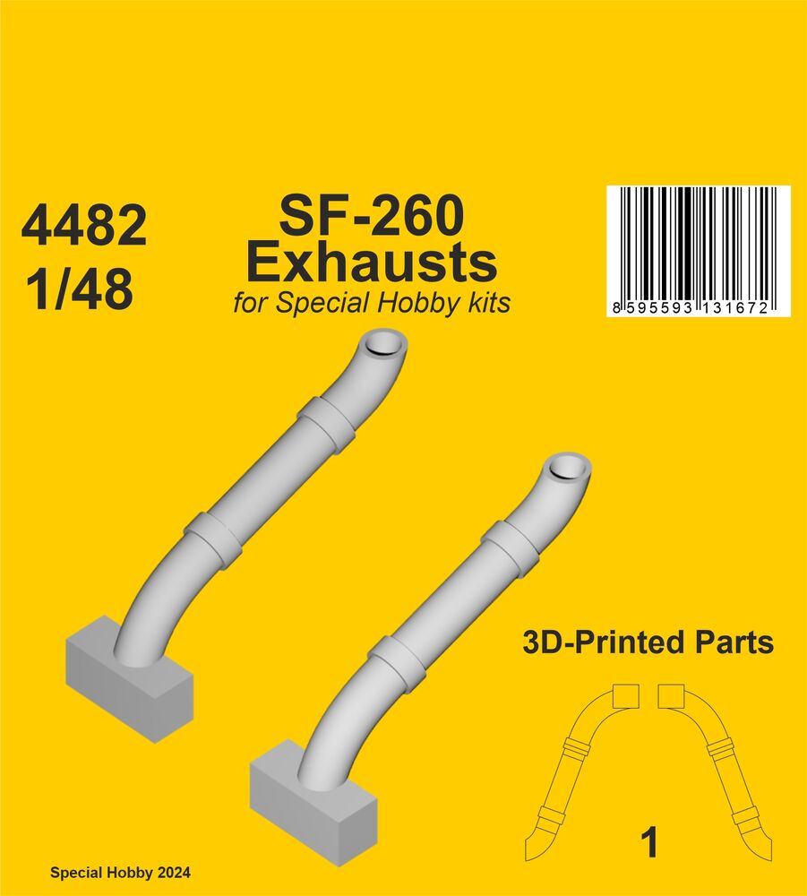 SF-260 Exhausts / for SH kits