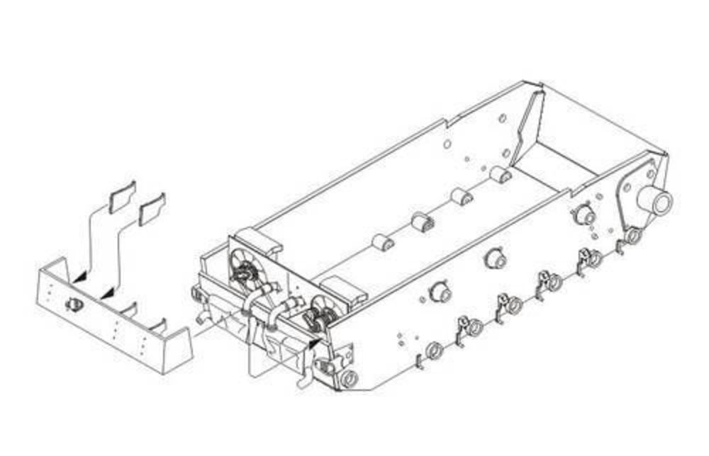 Pz. III Coolers and exhausts f��r Dragon Bausatz