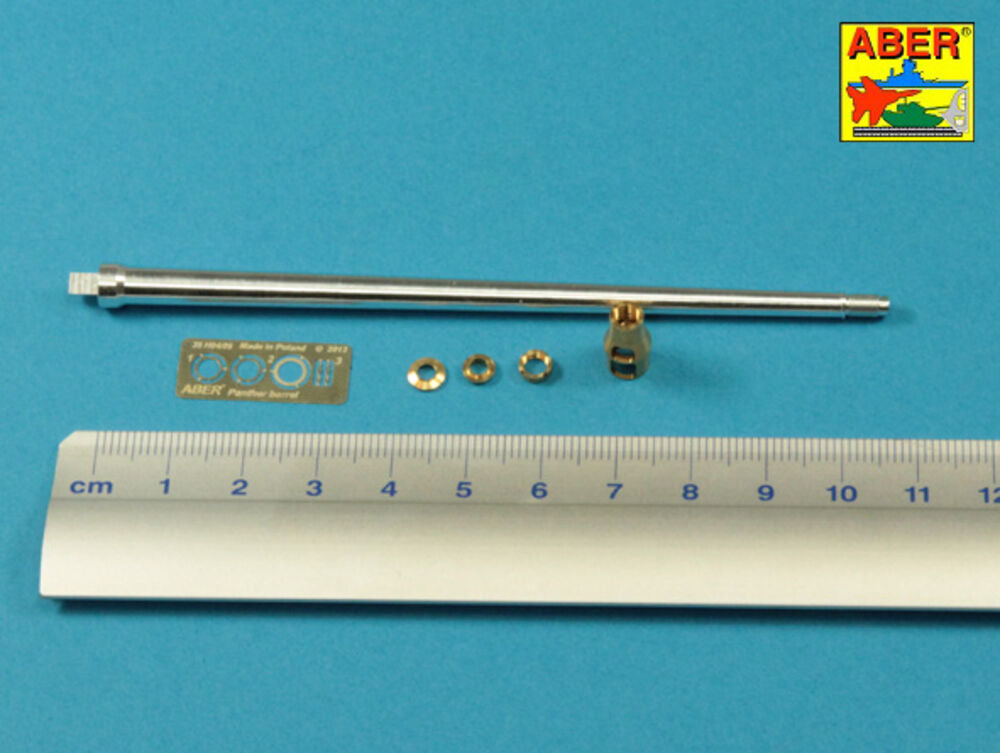 7,5 cm barrel with muzzle brake for Panther Ausf.A