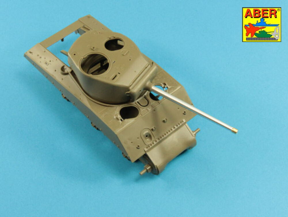 76 mm barrel with protector for Sherman M4