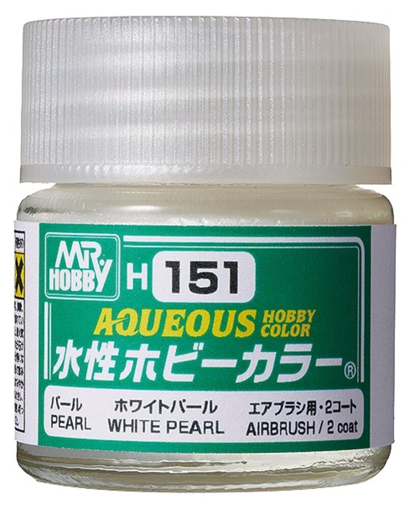Mr Hobby -Gunze Aqueous Hobby Colors (10 ml) White Pearl
