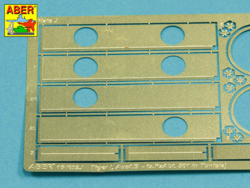 Tiger I, E Tunisia 501 abt.- Air filter covers