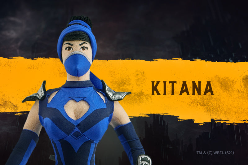 Collectible plush MORTAL KOMBAT Kitana 36 cm