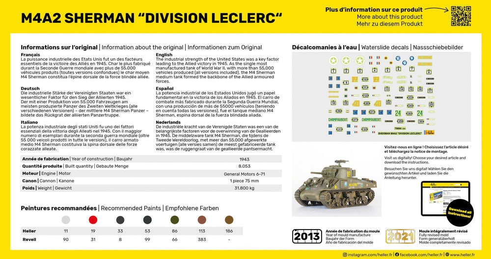 M4A2 Sherman Division Leclerc