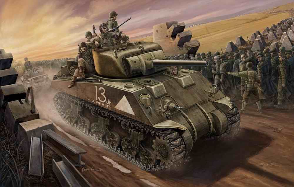 U.S M4 TANK (Mid -Model)