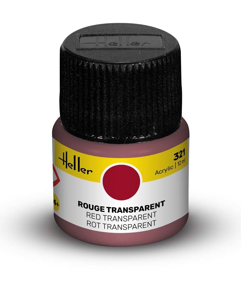 Acrylic Colour 321 Red Transparent