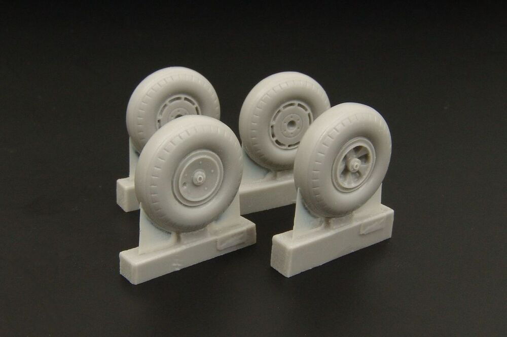 Wheels for F Barracuda Mk II (two types)