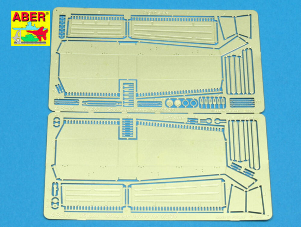 Stowage boxes for M8/20