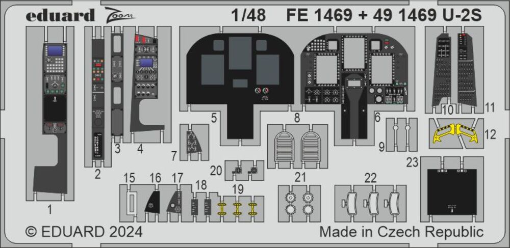 B-17F (alternate nose, frame X) TFace EDUARD