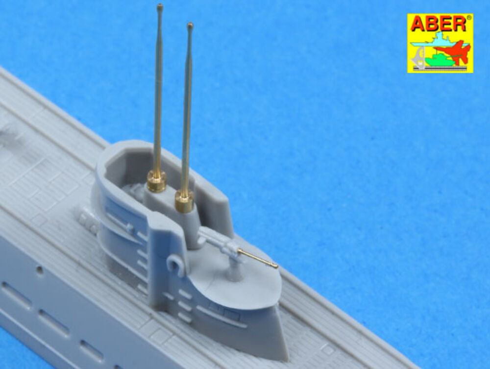 Set of barrels and periscopes for U-Boot type IX