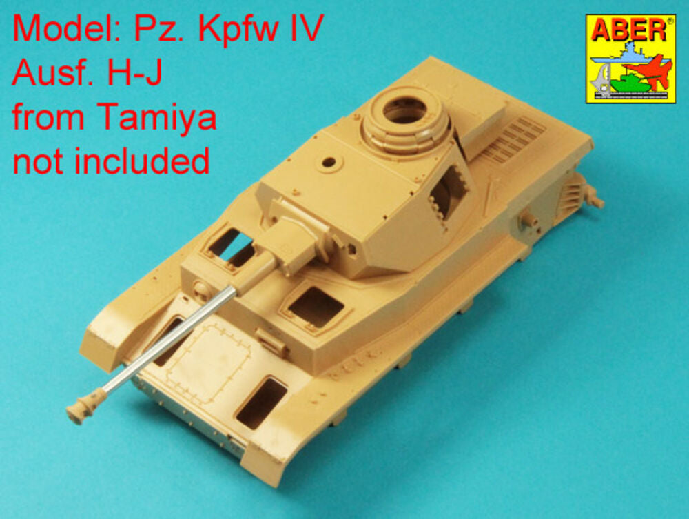 Barrel 75mm 40 L/48 for Pz IVG, H, J without muzzle brake (Tamiya)