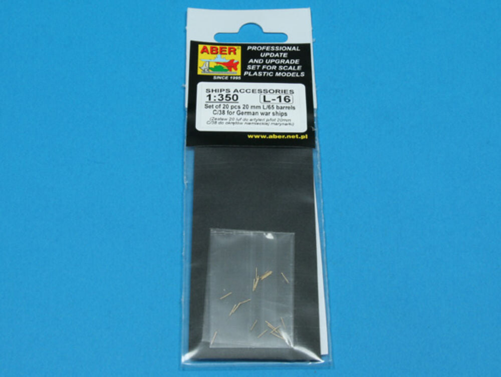 20 pcs 20 mm L/65 barrels C/38