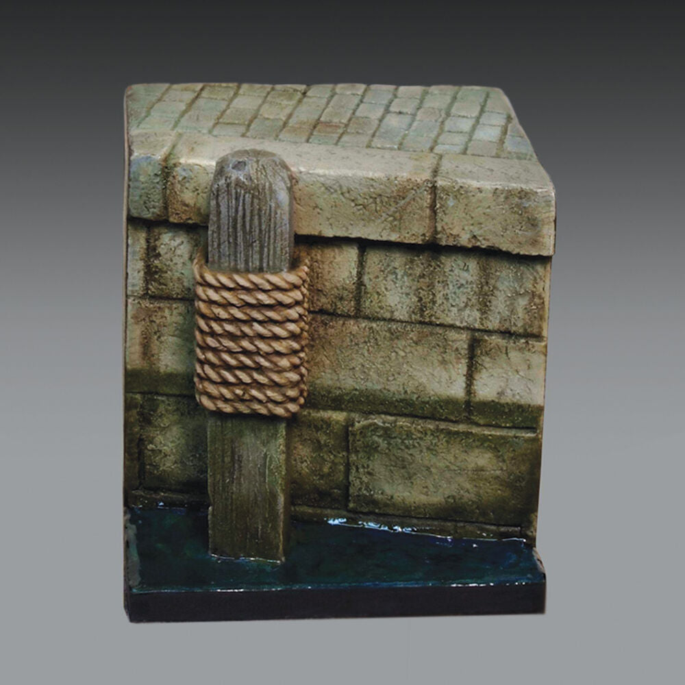 Stone dock section (1/35-32 scale)