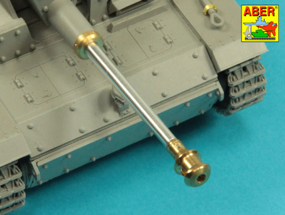 German StuK.40 L/48 7,5 cm Barrel with late muzzle brake for Stug.III, Ausf G late & Stug.IV early