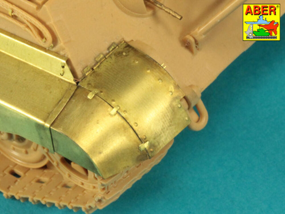 Jagdtiger ���Front & Rear Fenders -(Tamiya)