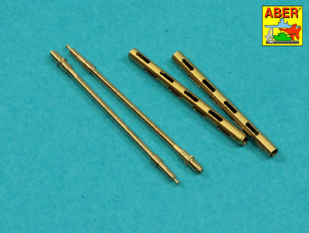 Set of 2 barrels for British Browning .303 aircraft machine guns without flash hiders