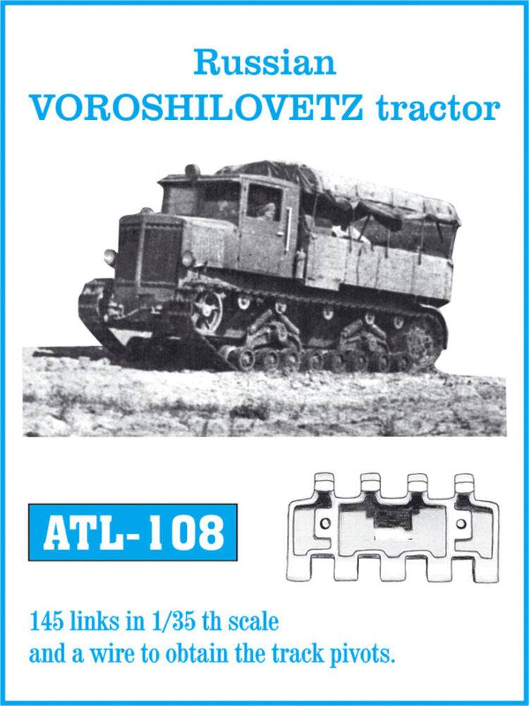 Tracks for Russian Voroshilovetz tractor