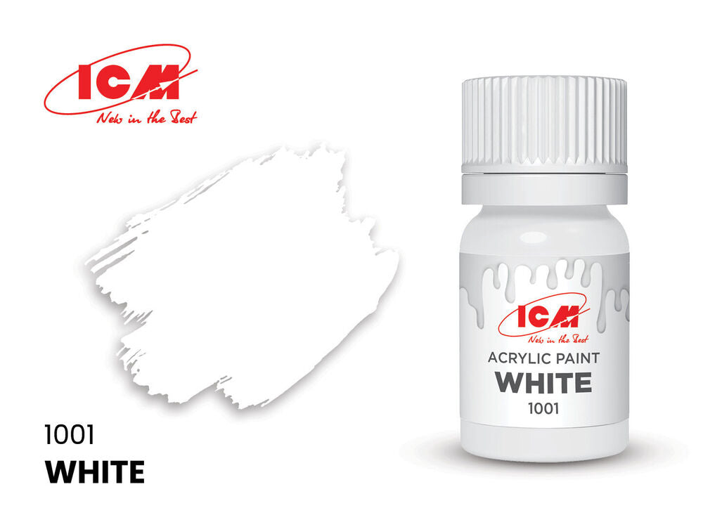 BASIC COLORS White bottle 12 ml