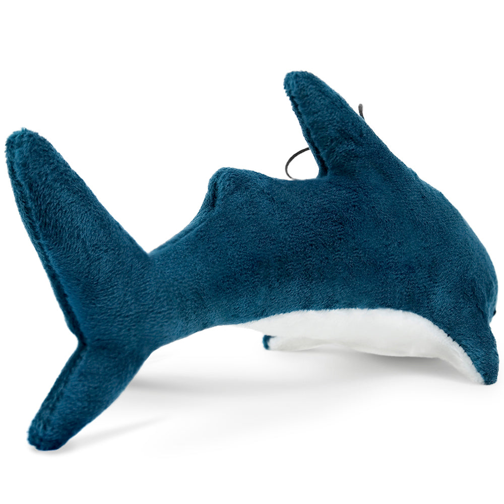 Plush toy WP MERCHANDISE Shark Siya, turquoise 9.5 cm
