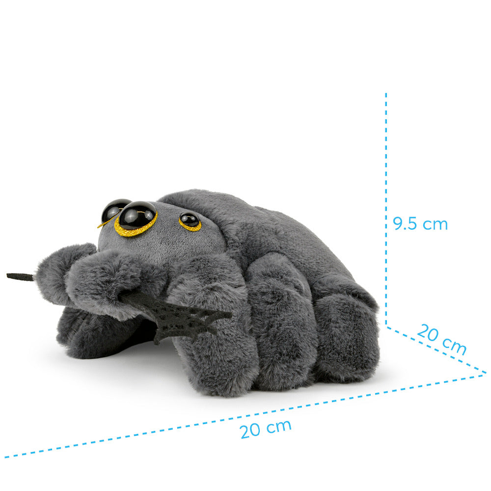 Plush toy WP MERCHANDISE Fluffy Spider mini 20 cm
