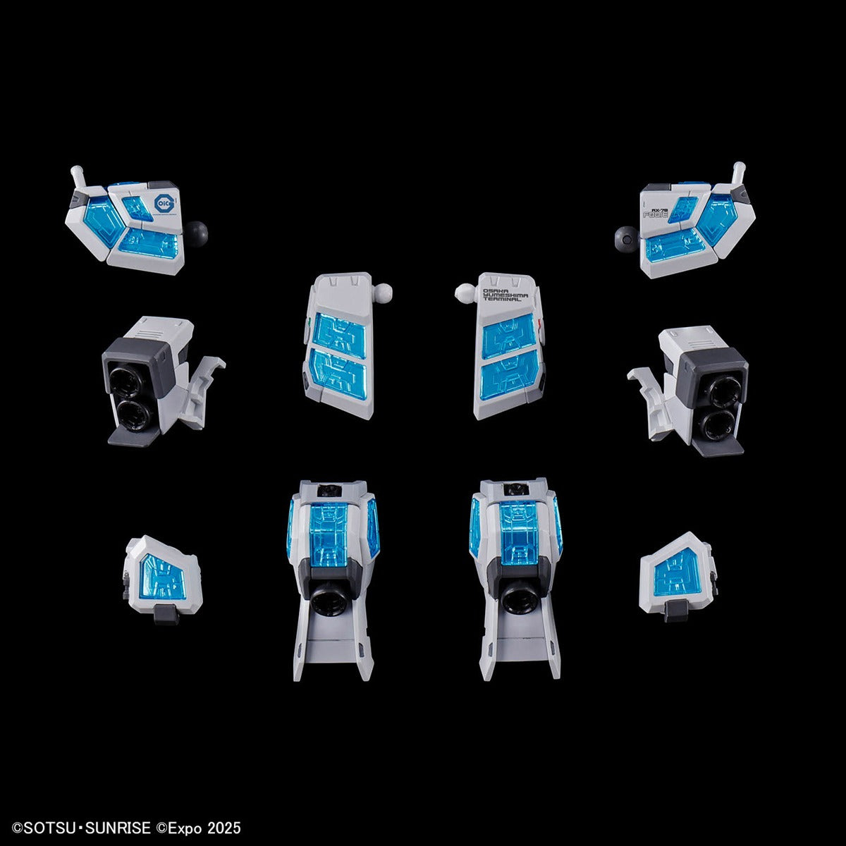 EXPO2025 1/144 RX-78F00/E Gundam (EX-001 G.L.R.S.S. Feather UNIT)
